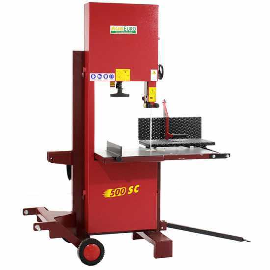 Scie à ruban mixte 600 SCE LUX avec alimentation électrique monophasé et à tracteur-Neuf