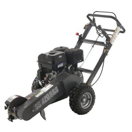 BlackStone-Rogneuse de souches BlackStone SG 420 B&S – Moteur B&S XR2100 420 cm3